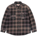 Supreme x True Religion Quilted Lined Plaid Flannel Shirt Black - M