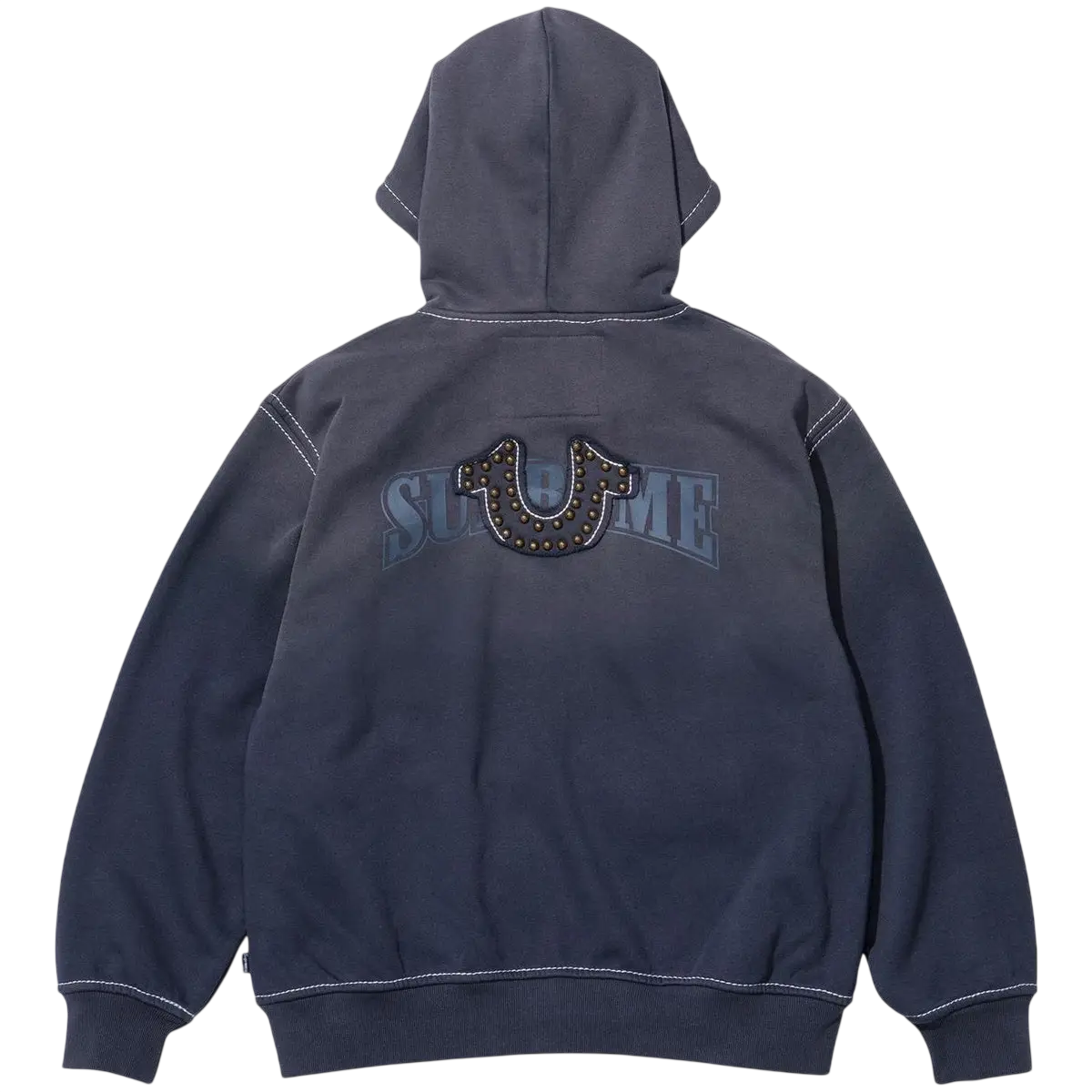Supreme x True Religion Zip-Up Hoodie Blue - M