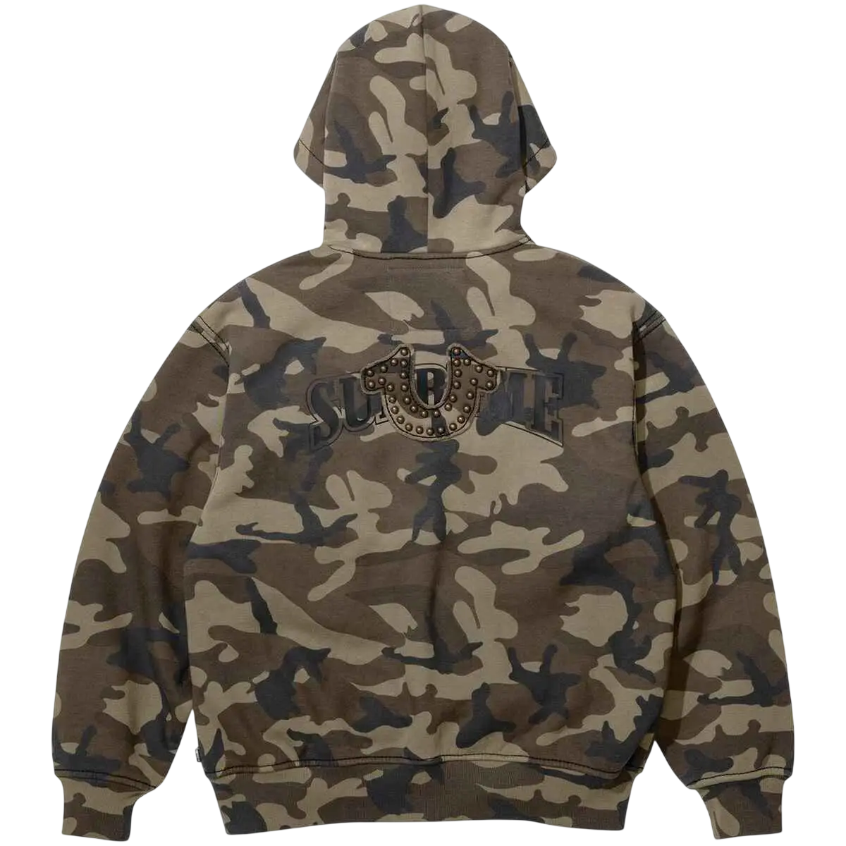 Supreme x True Religion Zip-Up Hoodie Woodland Camo - M