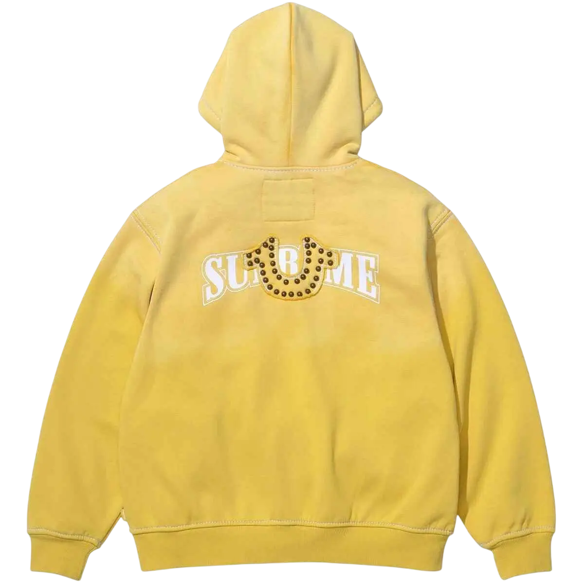 Supreme x True Religion Zip-Up Hoodie Yellow - M