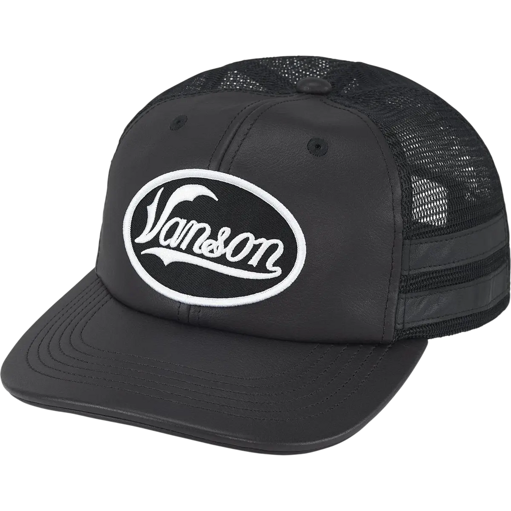 Supreme x Vanson Mesh Snapback Black - One size