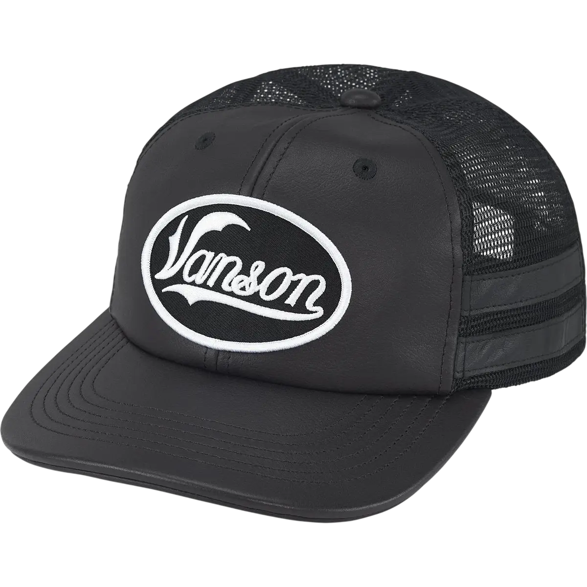 Supreme x Vanson Mesh Snapback Black - One size