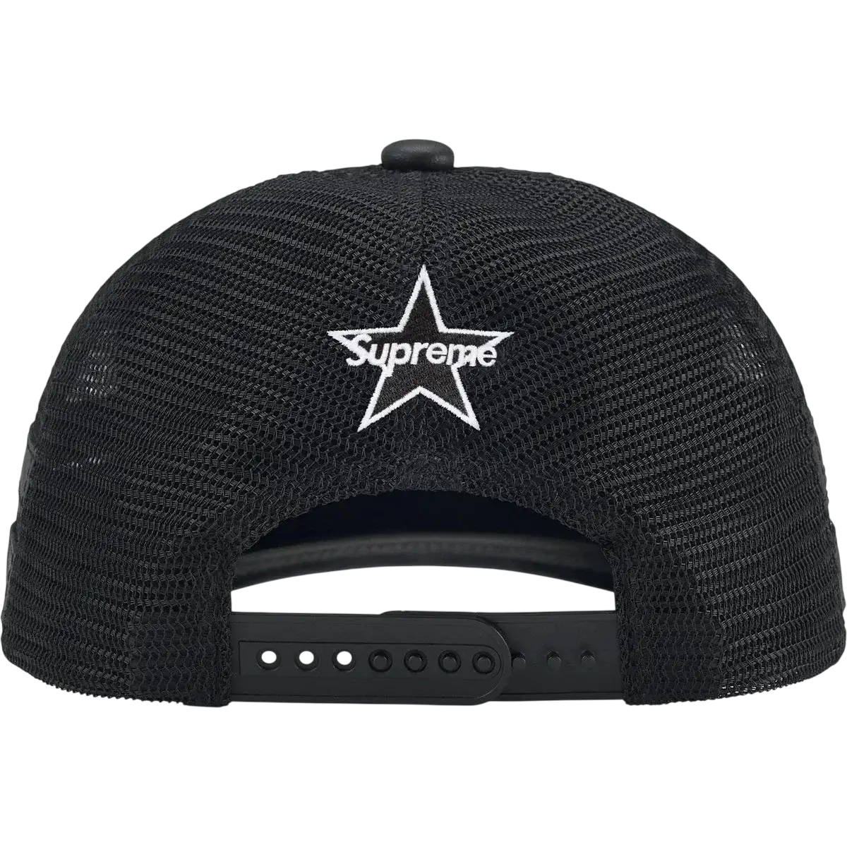 Supreme x Vanson Mesh Snapback Black - One size