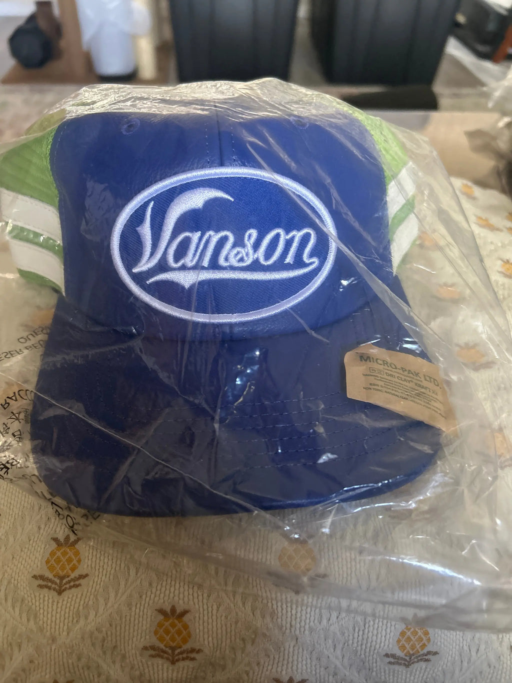 Supreme x Vanson Mesh Snapback Royal