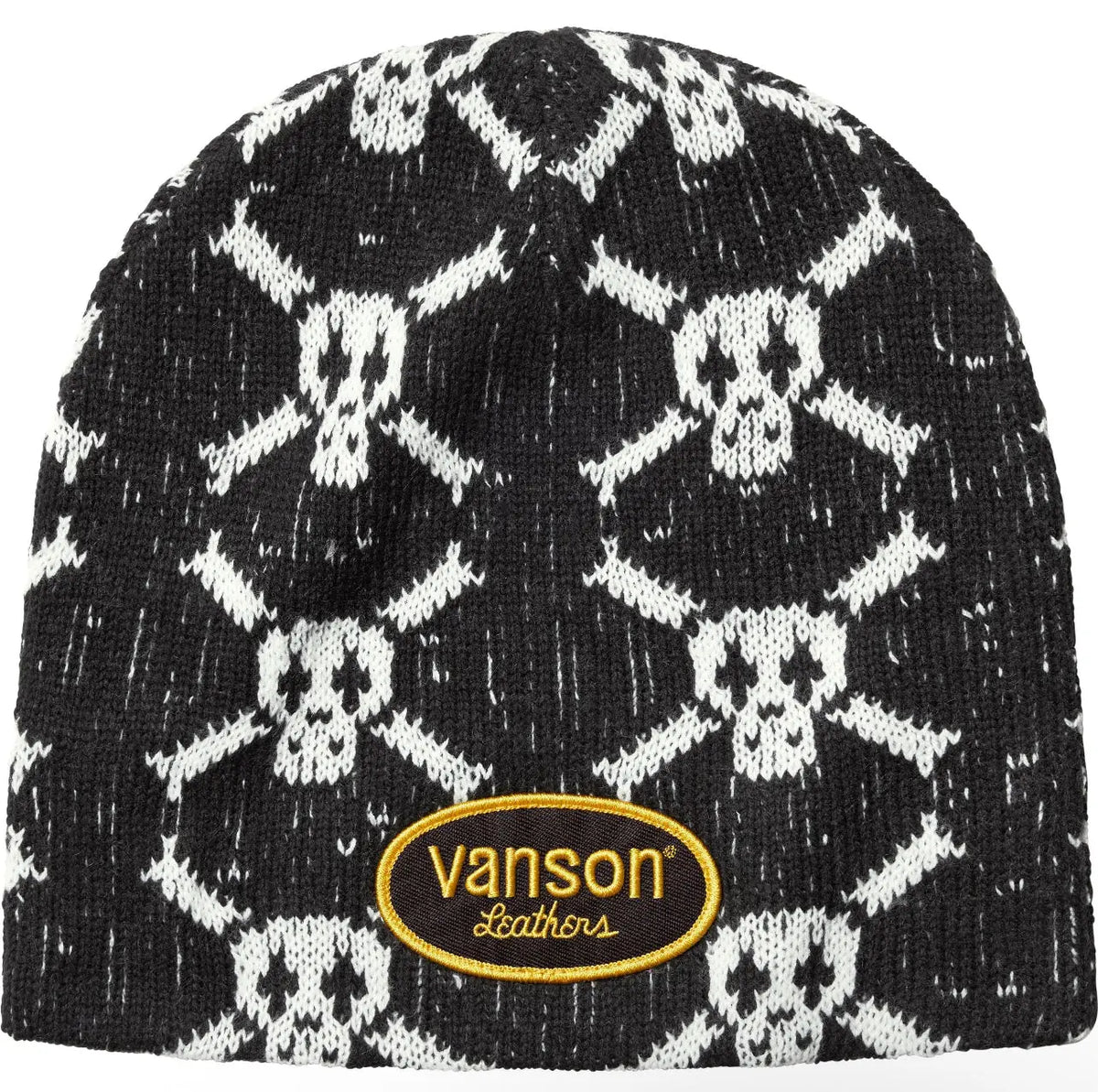 Supreme x Vanson Skull Beanie Black