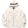 Supreme Y’s by Yohji Yamamoto Zip Up Hooded Sweatshirt White - M