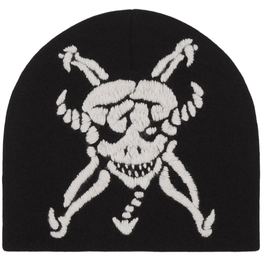 Supreme Y’s Denim Work Jacket Black and Y’s Skull Beanie - M