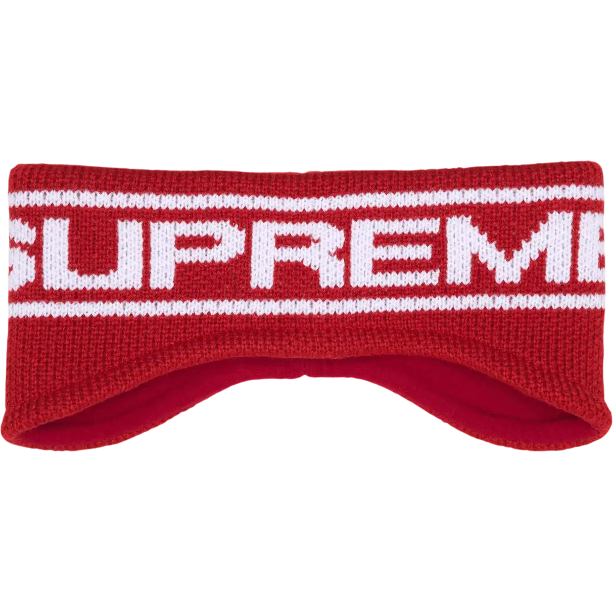 Supreme Y’s Denim Work Jacket Overdyed Red and Supreme Red Headband - M