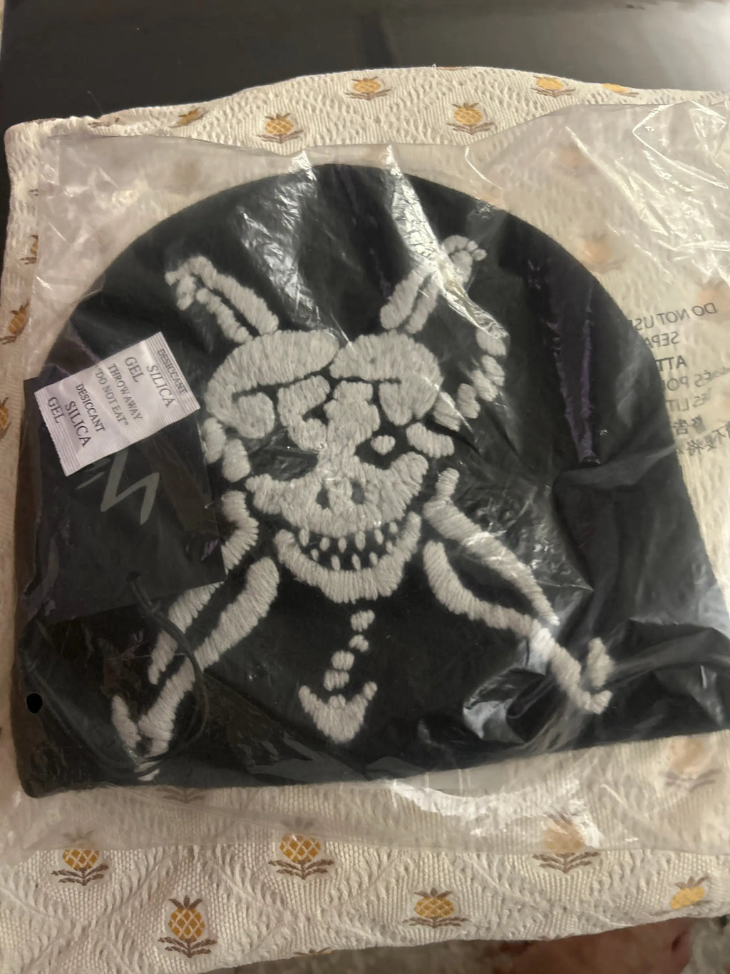 Supreme Y's Skull Beanie Black