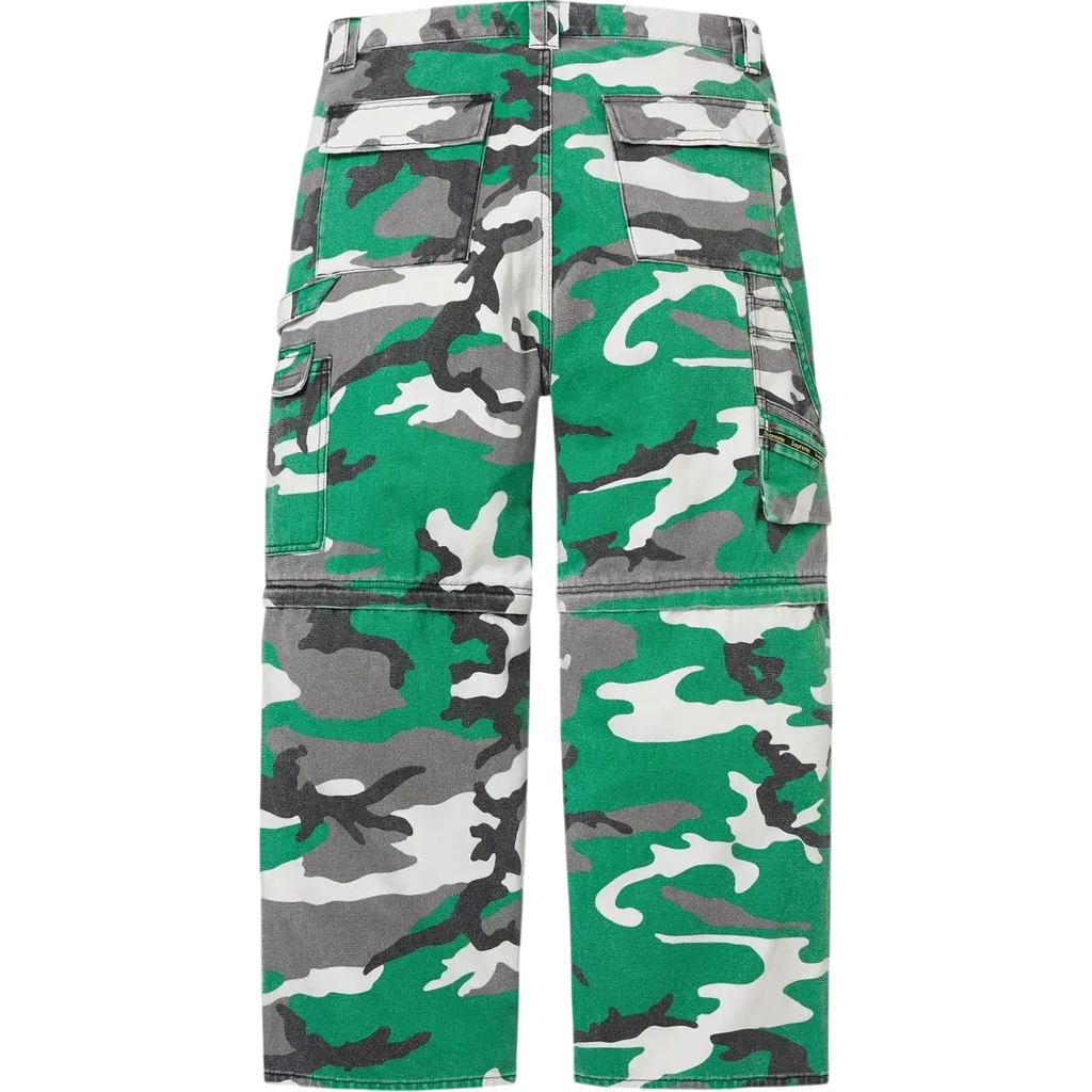 Supreme Zip off Utility Pant Green Camo