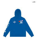 Takashi Murakami x LA Dodgers World Series Champs Hoodie Blue - M