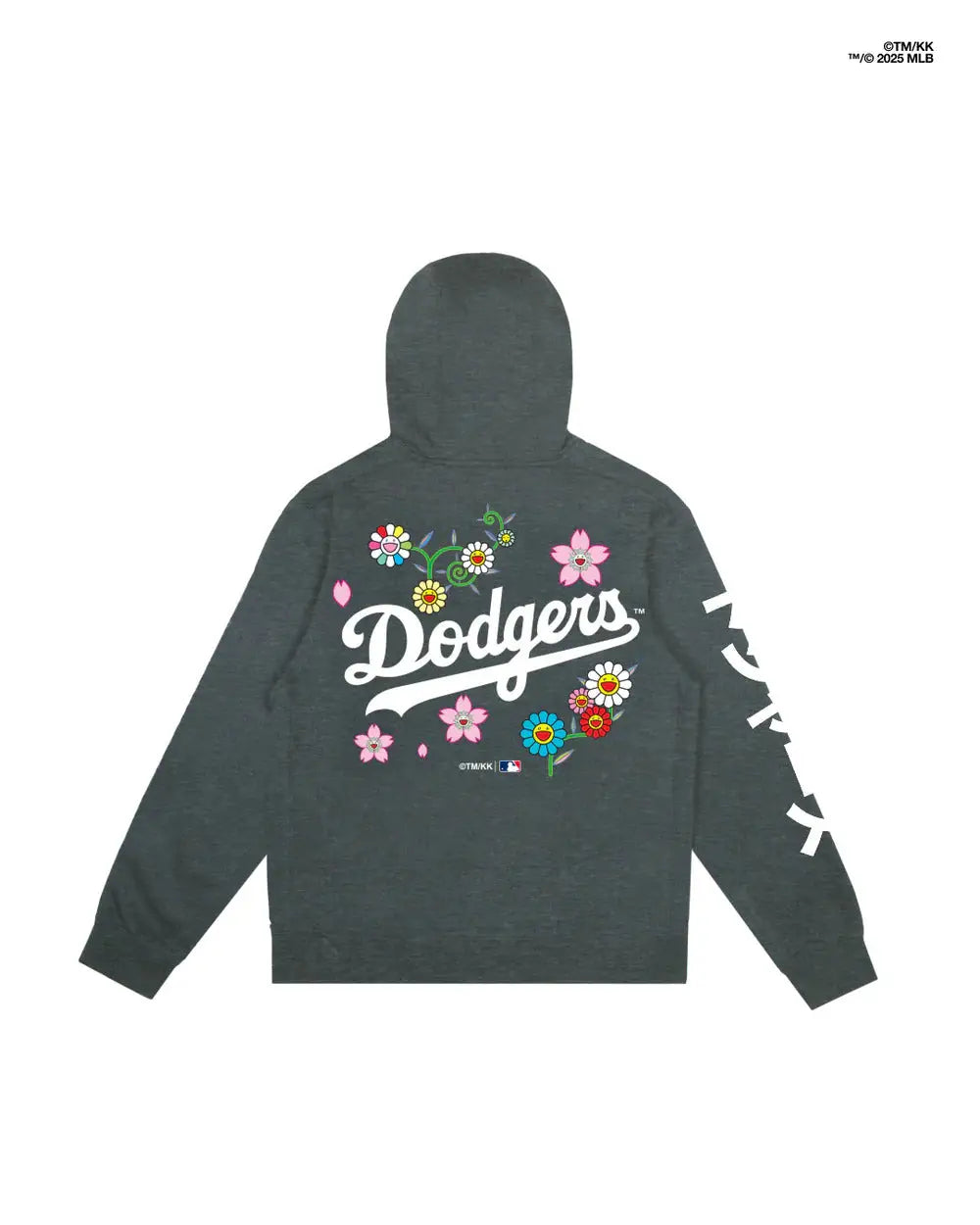 Takashi Murakami x LA Dodgers World Series Champs Hoodie Charcoal - M