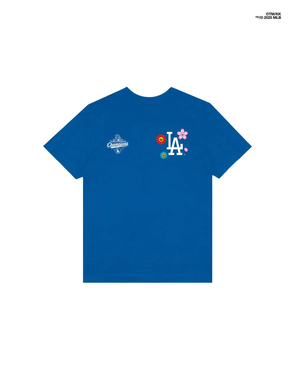 Takashi Murakami x LA Dodgers World Series Champs T-Shirt Blue - M