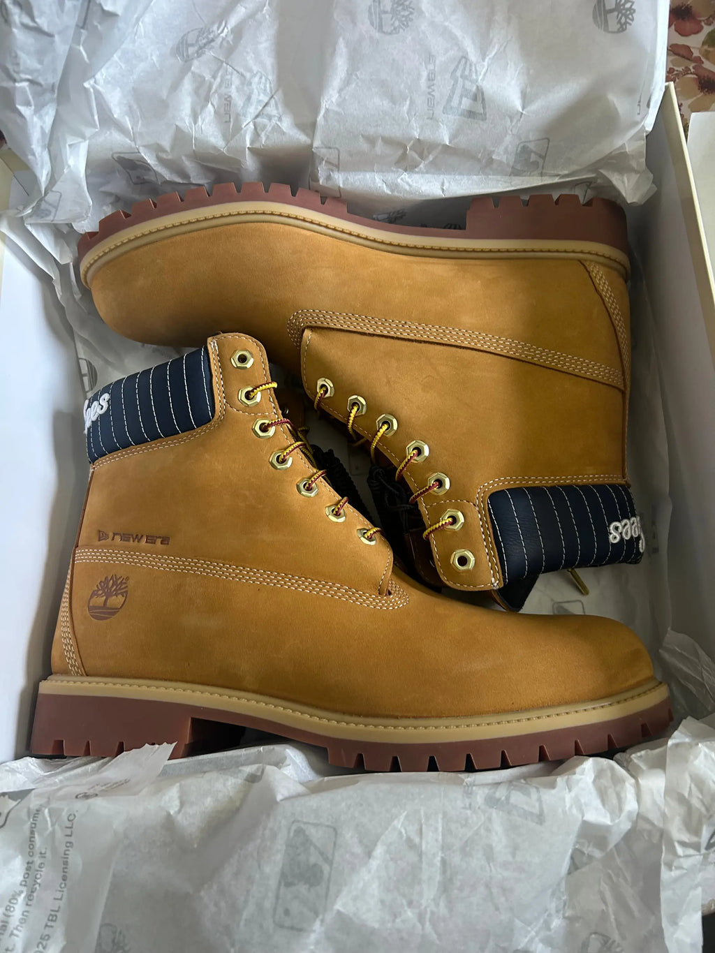 Timberland® x New Era® Yankees 6-Inch Waterproof Boot Size 12