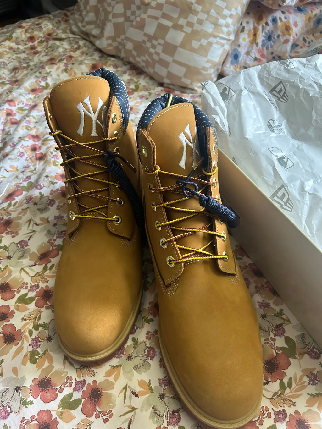 Timberland® x New Era® Yankees 6-Inch Waterproof Boot Size 12