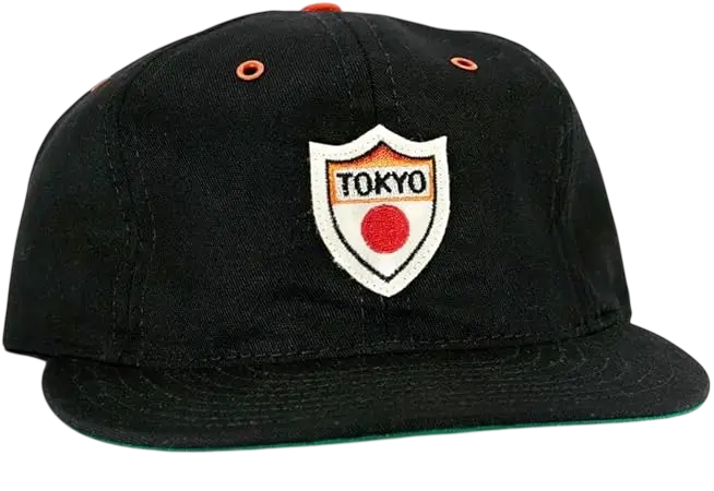 Tokyo Kyogin (Giants) Twill Strapback Baseball Cap Black - One size