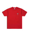 Undftd Lock & Key Tee Red - M - Apparel & Accessories