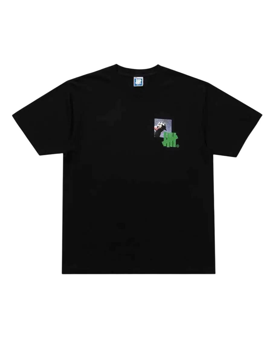 Undftd Moto Tee Black - M - Apparel & Accessories