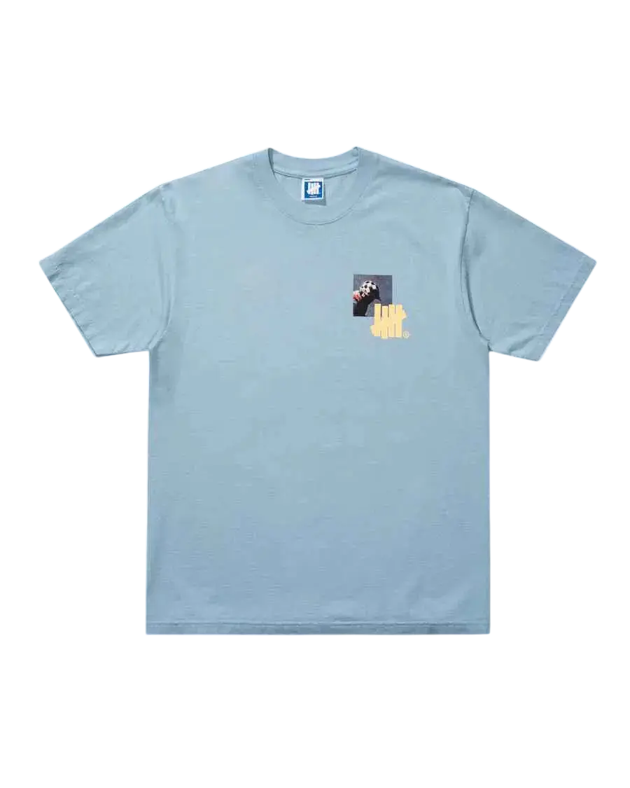 Undftd Moto Tee Blue - M - Apparel & Accessories