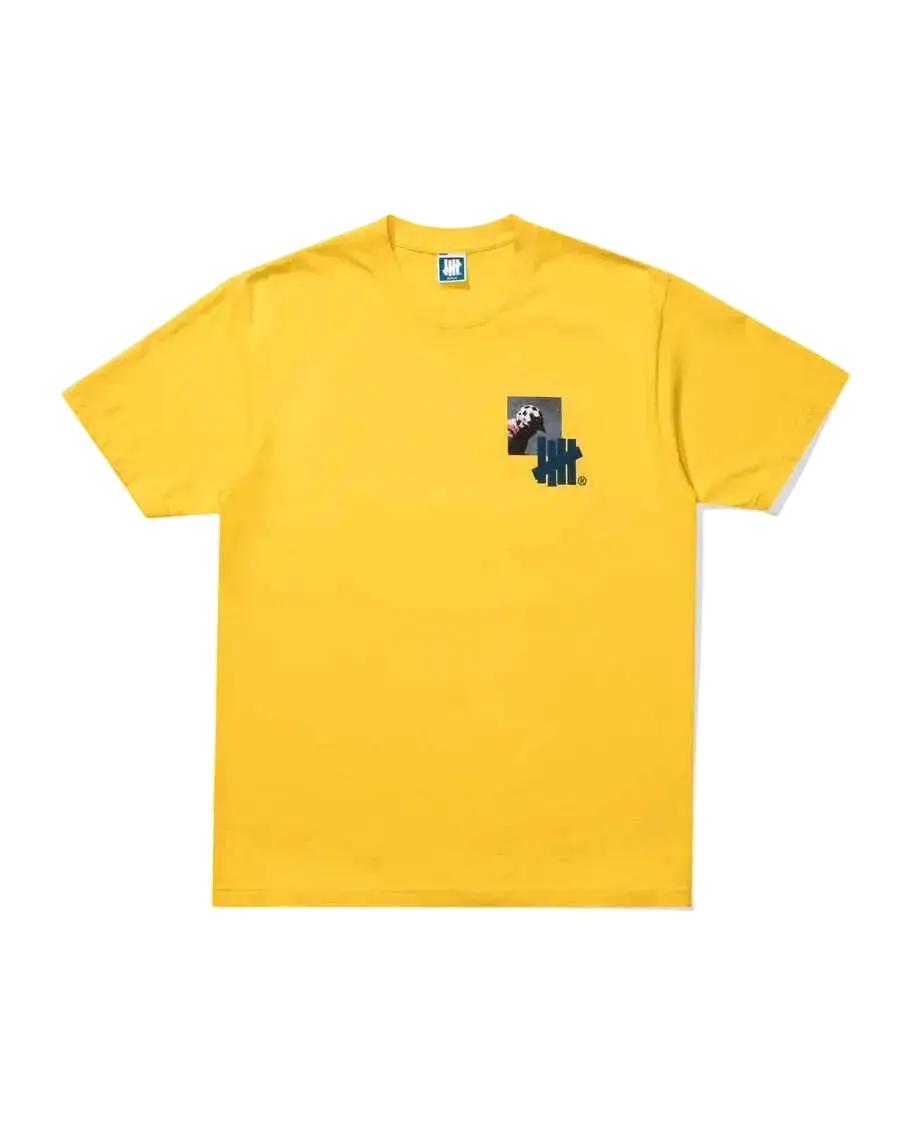 Undftd Moto Tee Yellow - M - Apparel & Accessories
