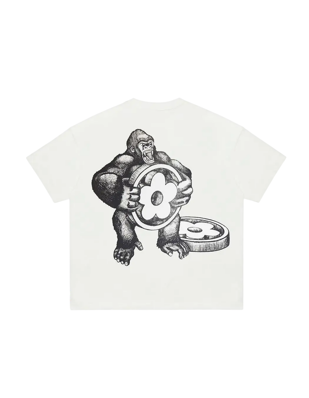Vandy the Pink Gorilla T-Shirt White - L