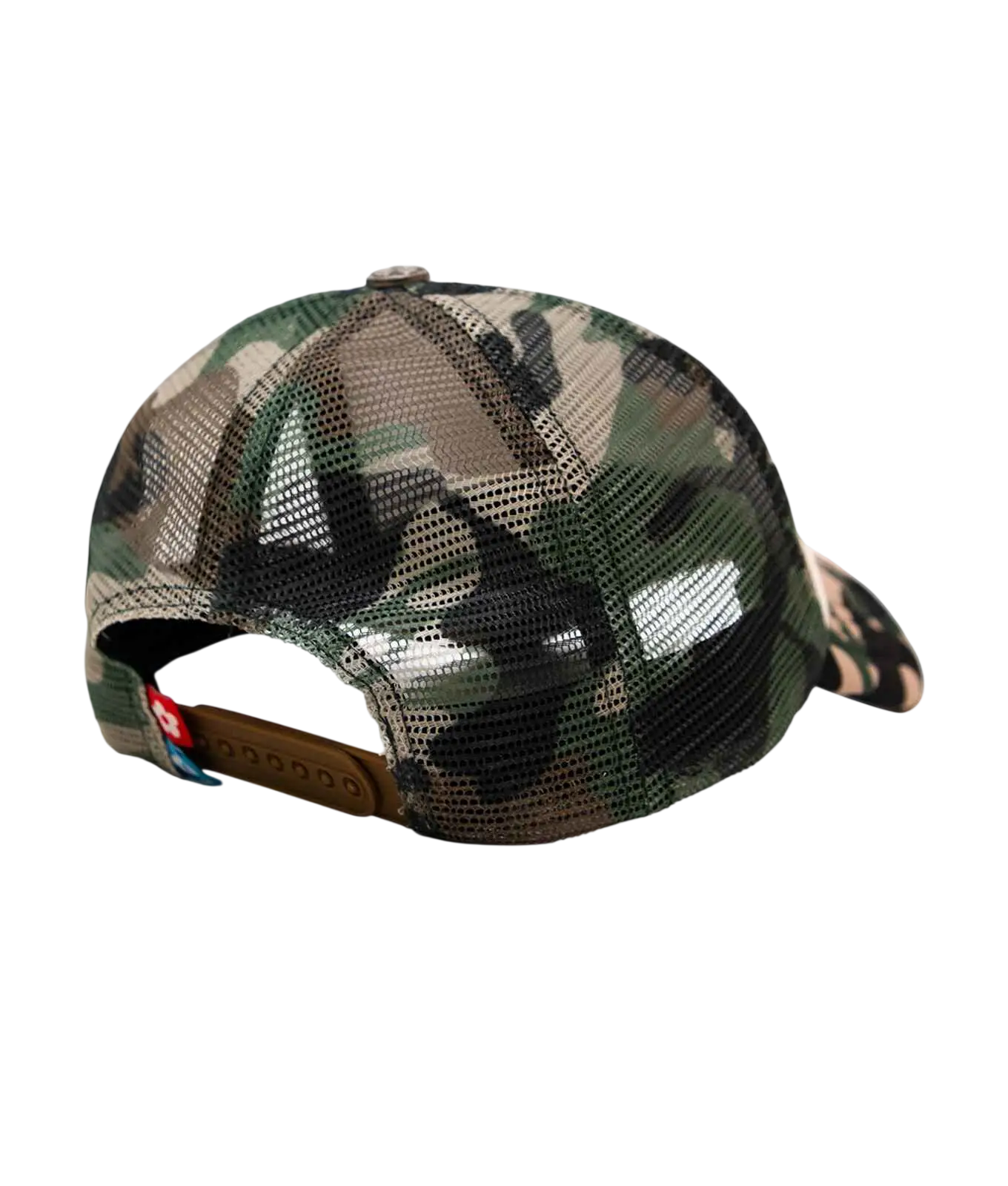 Vandy the Pink Green Camo Snapback Trucker Cap - One size