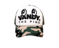 Vandy the Pink Green Camo Snapback Trucker Cap - One size