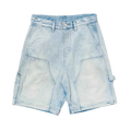 Vandy the Pink Patchwork Denim Shorts - L