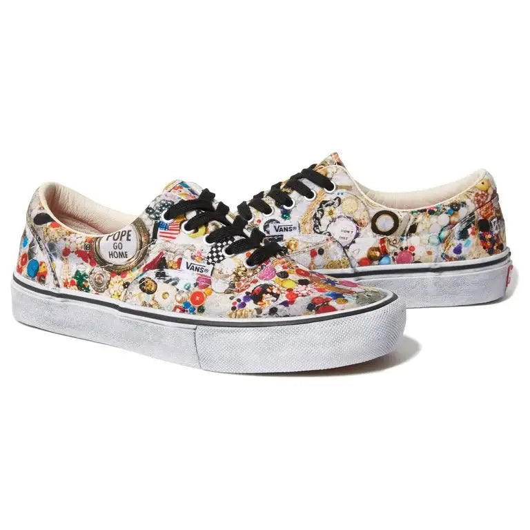 Vans Era Supreme x Mike Kelley White