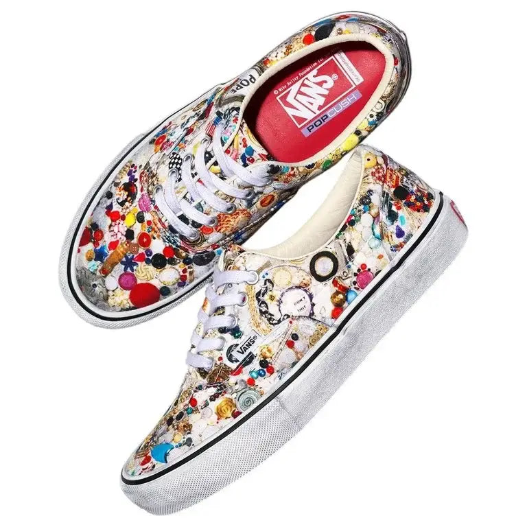 Vans Era Supreme x Mike Kelley White