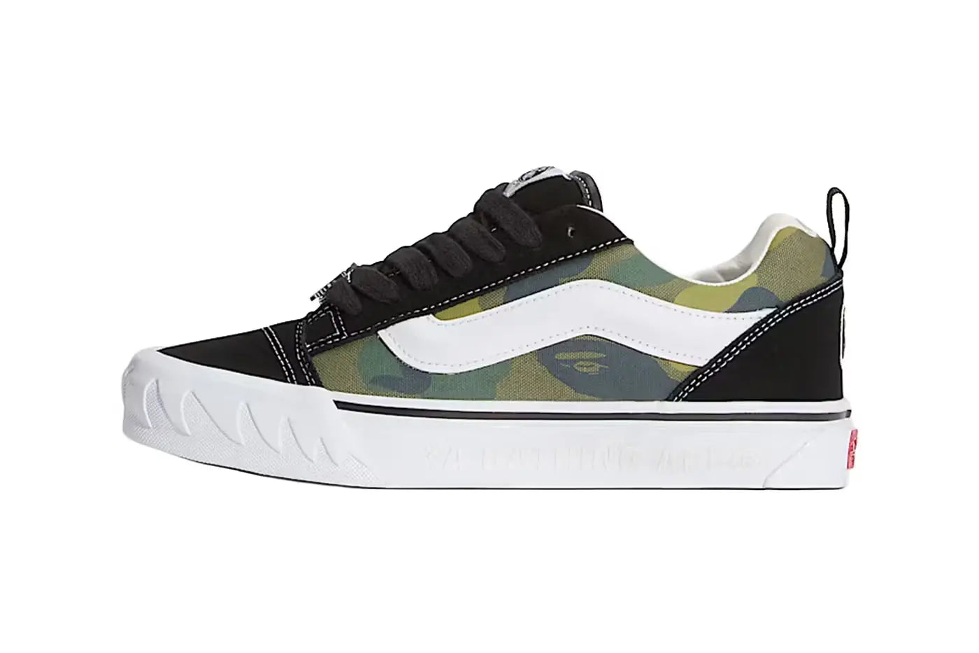 Vans Knu Skool Bape Camo Green Size 10.5