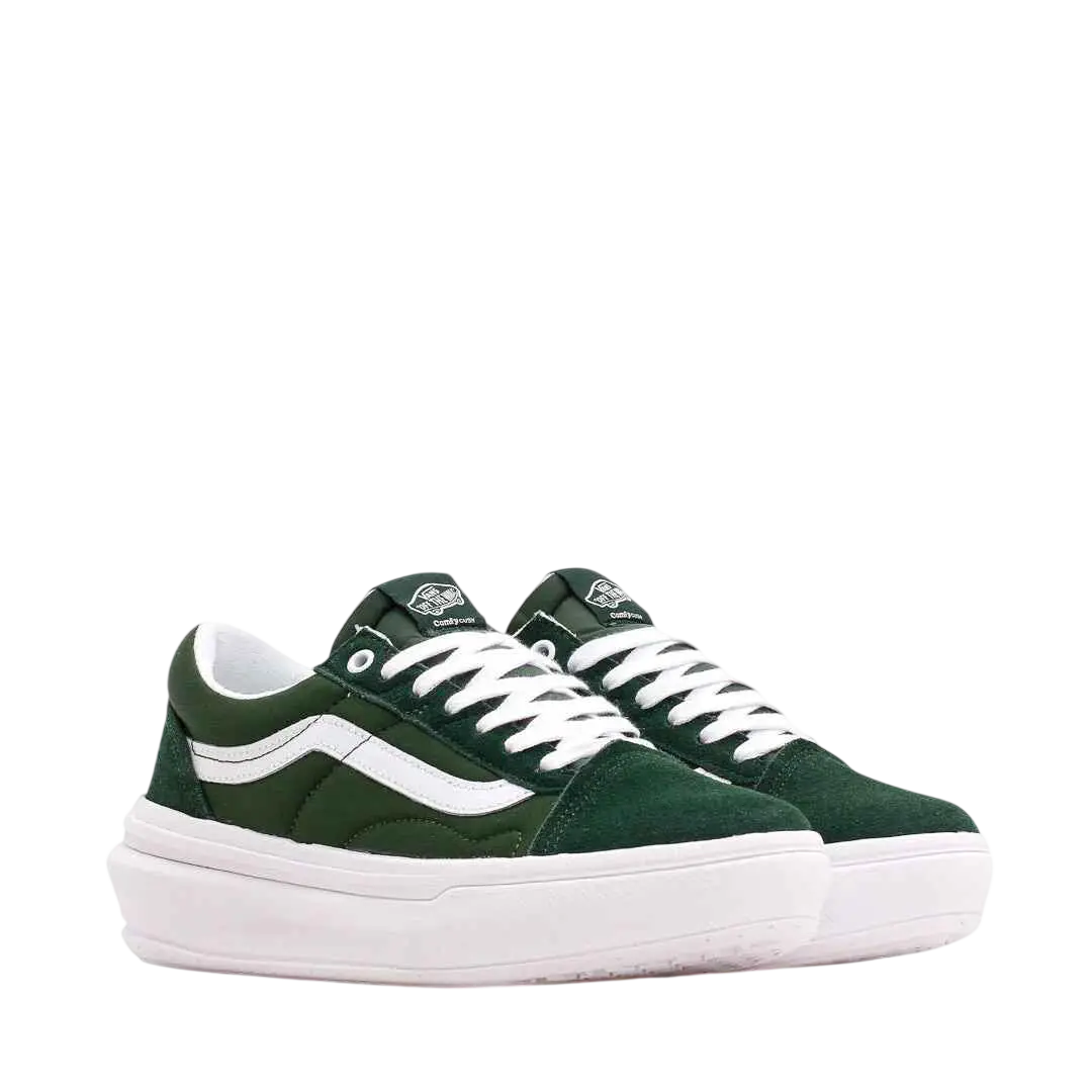 Vans Old Skool ComfyCush Dark Green/White - 10