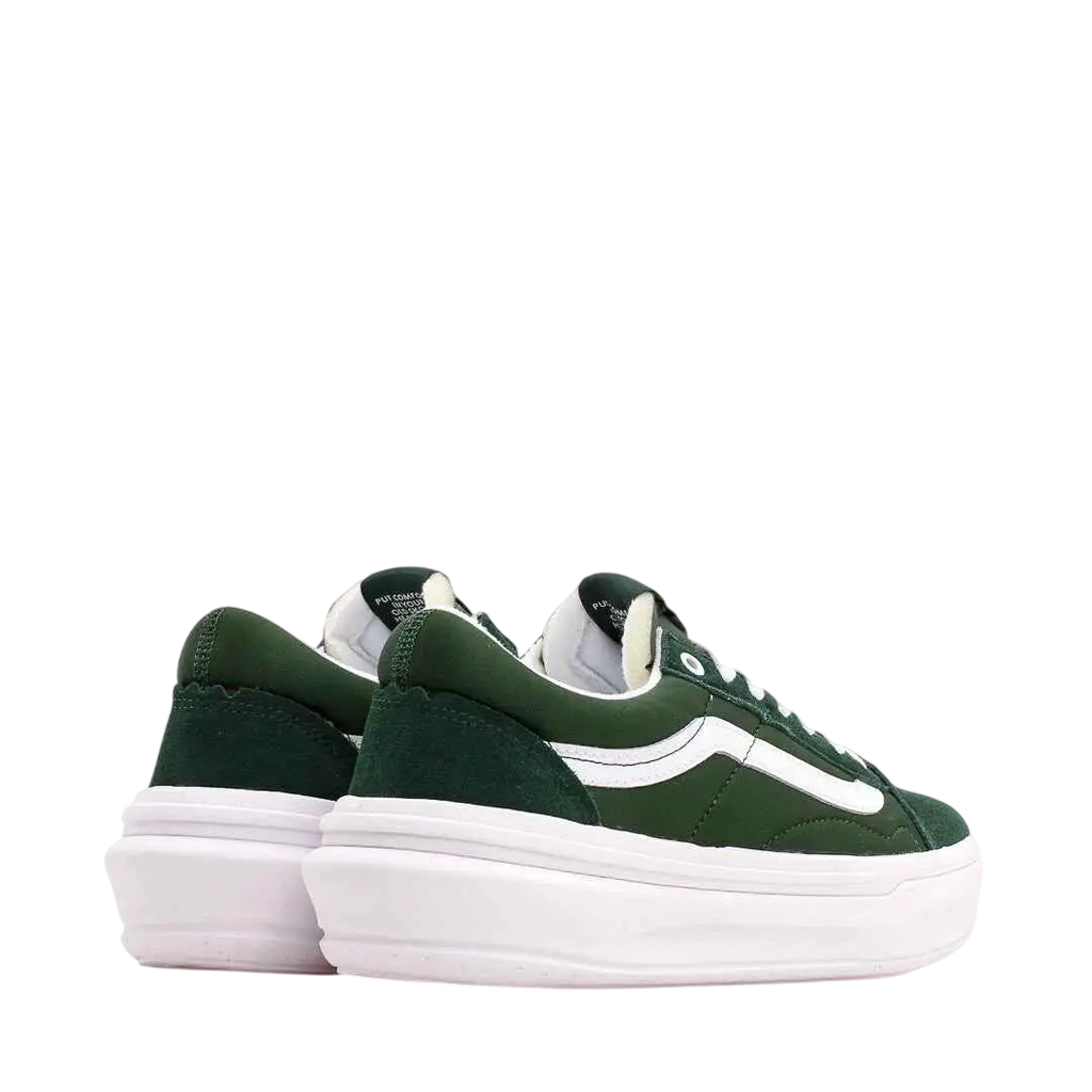 Vans Old Skool ComfyCush Dark Green/White - 10