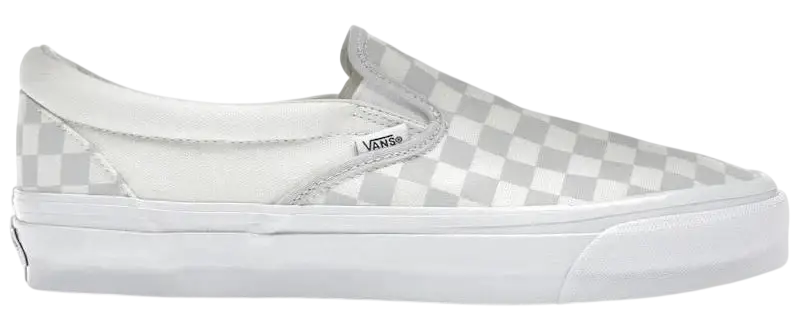 Vans Premium Slip-On Reissue 98 LX Checkerboard Lunar Rock Gray - 10