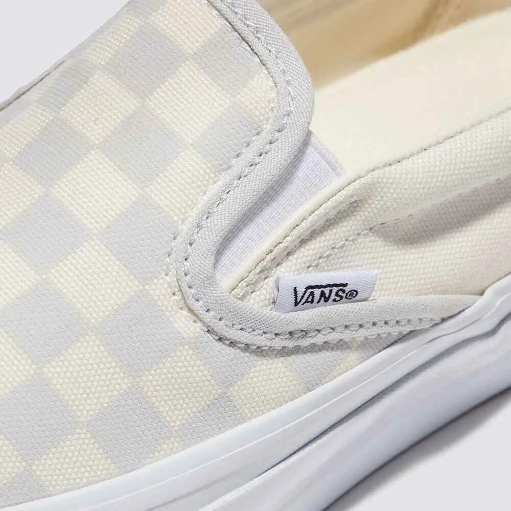 Vans Premium Slip-On Reissue 98 LX Checkerboard Lunar Rock Gray - 10