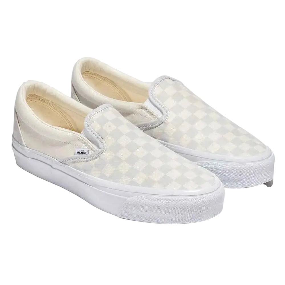 Vans Premium Slip-On Reissue 98 LX Checkerboard Lunar Rock Gray - 10