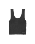 Women’s air jordan fuzzy black tank top featuring a sleeveless minimalist design in soft fabric