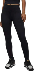 Women’s jordan dri-fit high waisted leggings in black with smooth form-fitting stretch fabric