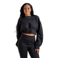 Women’s Jordan Fleece Cropped Sweatshirt Black
