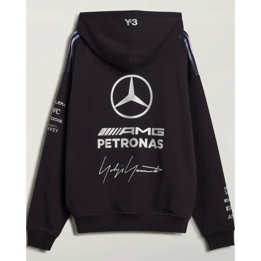 Y-3 x Mercedes AMG F1 Team Hoodie Black - Hoodies