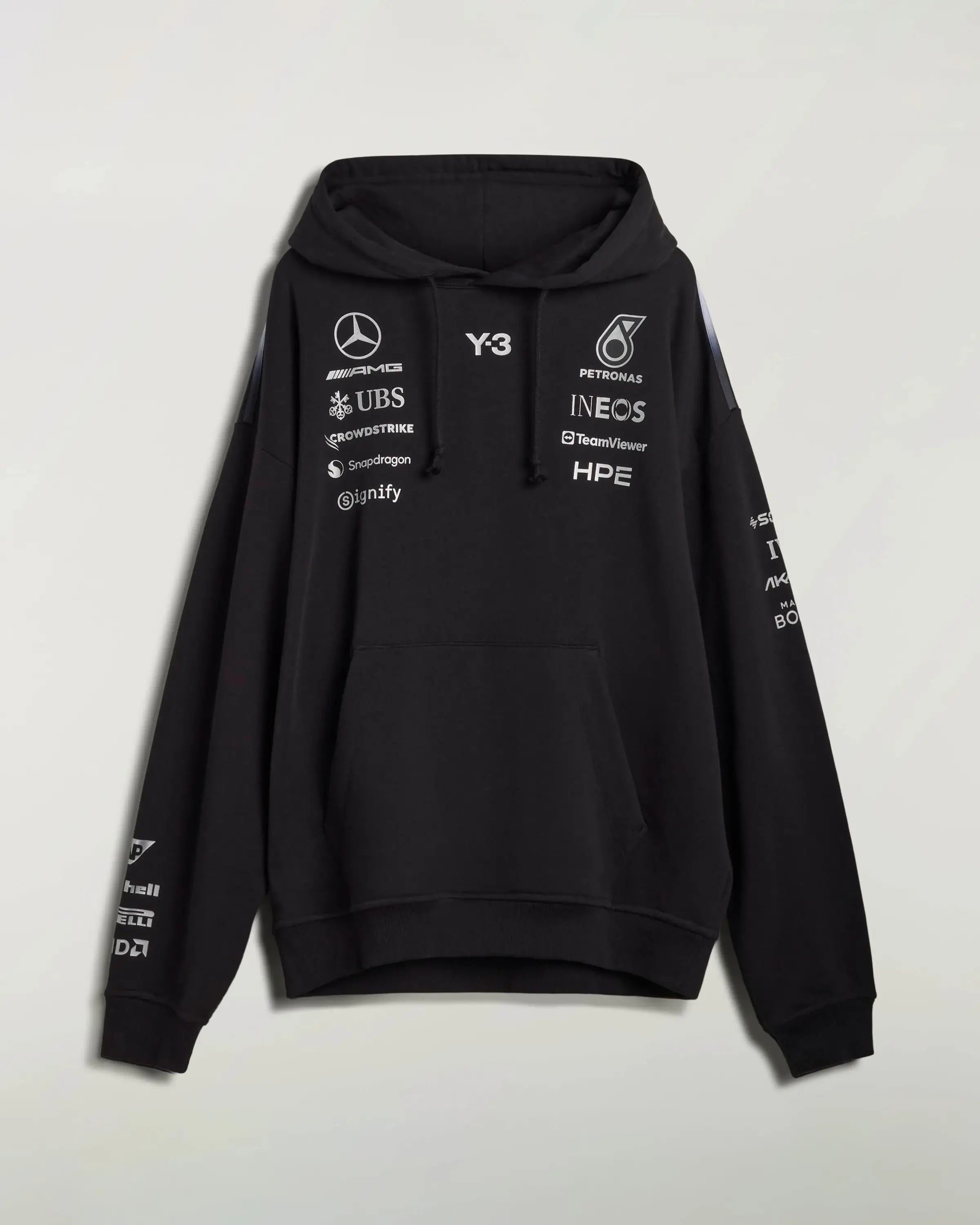 Y-3 x Mercedes AMG F1 Team Hoodie Black - Hoodies