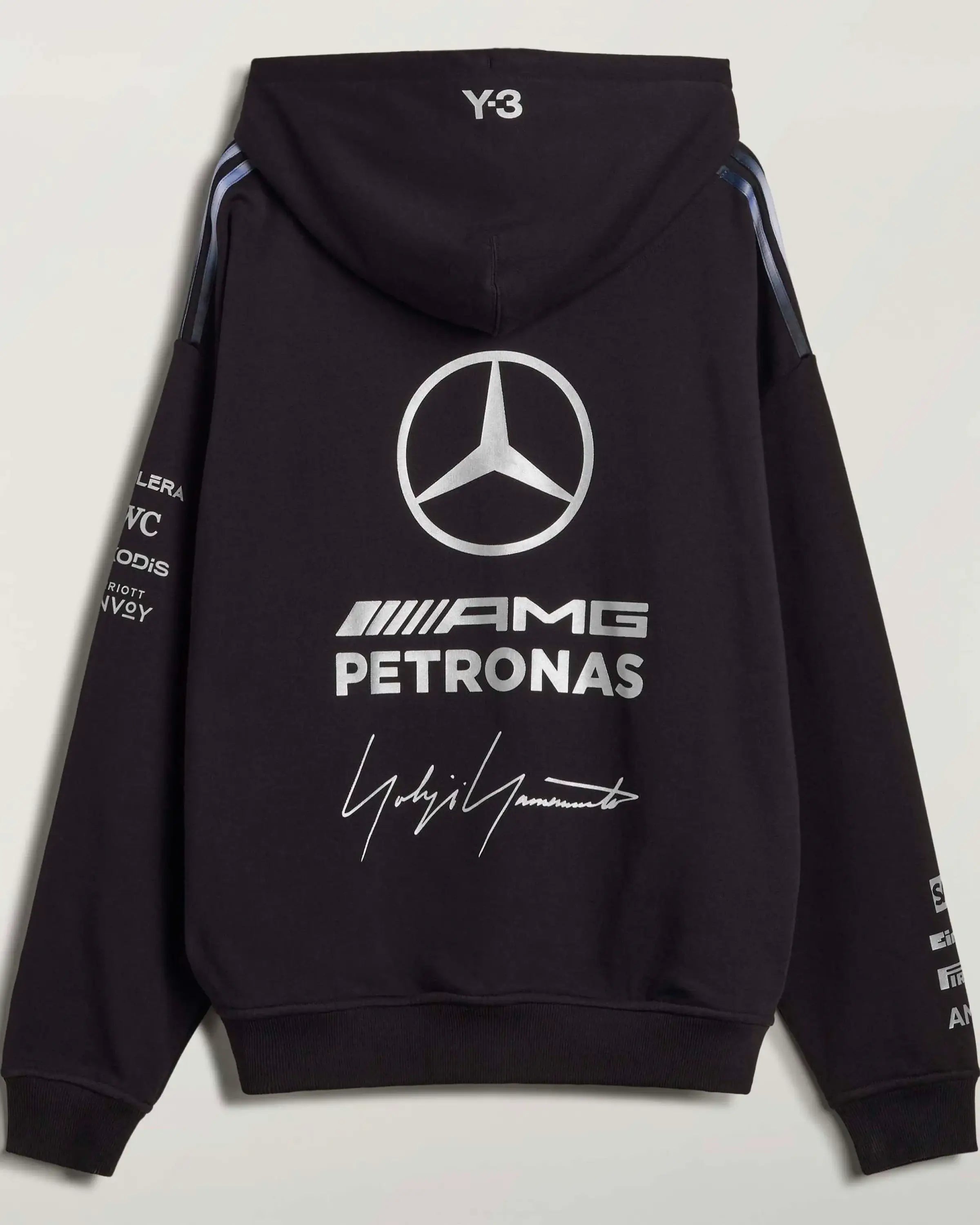 Y-3 x Mercedes AMG F1 Team Hoodie Black - Hoodies