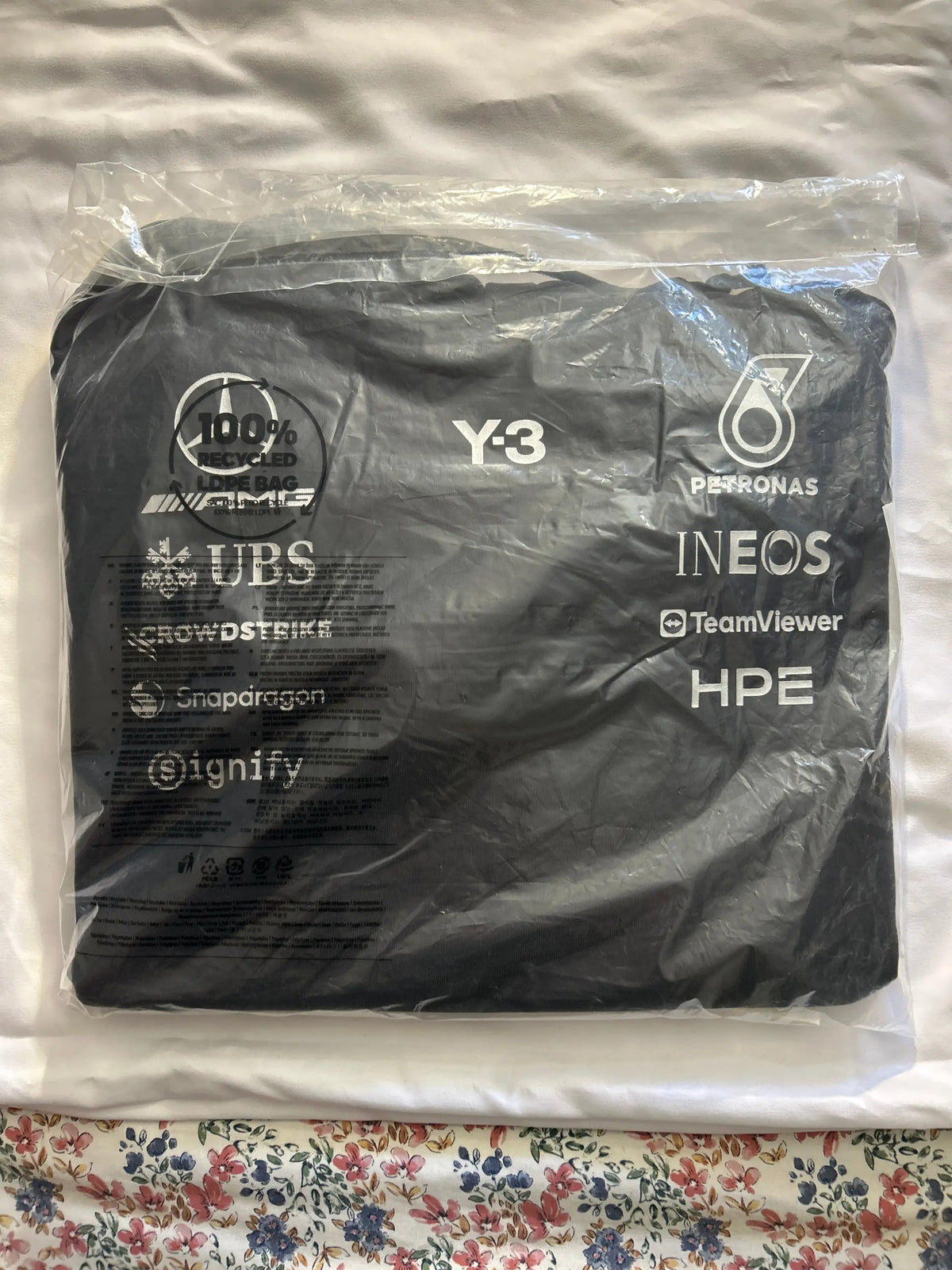 Y-3 x Mercedes AMG F1 Team Hoodie Black Medium